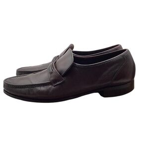 Florsheim Classic Brown Leather Loafers size 13D‎